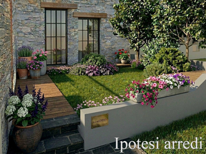La Thuile, ipotesi arredi giardino