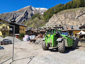 La Thuile, posto auto