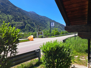 La Salle Les Champ:Chalet da ristrutturare: vista