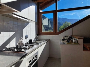 Morgex rustico: terrazza balconi giardino: cucina