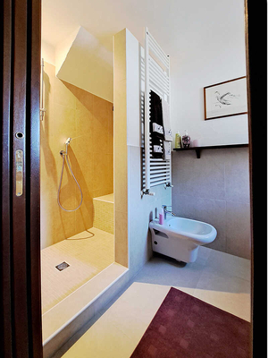 Morgex rustico: terrazza balconi giardino: bagno