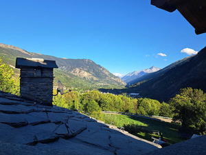 Morgex rustico: terrazza balconi giardino: vista