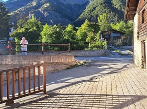 Morgex rustico: terrazza balconi giardino: posto auto