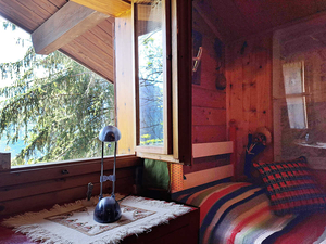 La Salle,:chalet nel bosco: doppia