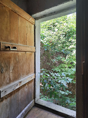 Doues/Roisan, casa colonica da ristrutturare: interni
