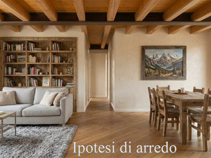 La Salle, nuovo quadrilocale 2 balconi: soggiorno